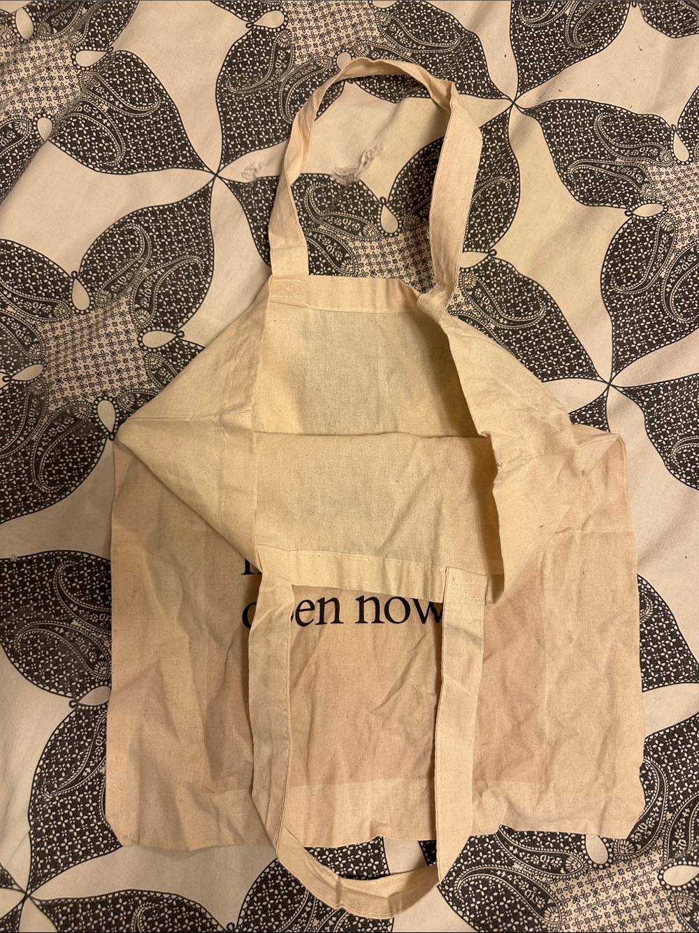 “Coffee Near Me Open Now” Novelty Canvas Tote - Picture 3 of 5
